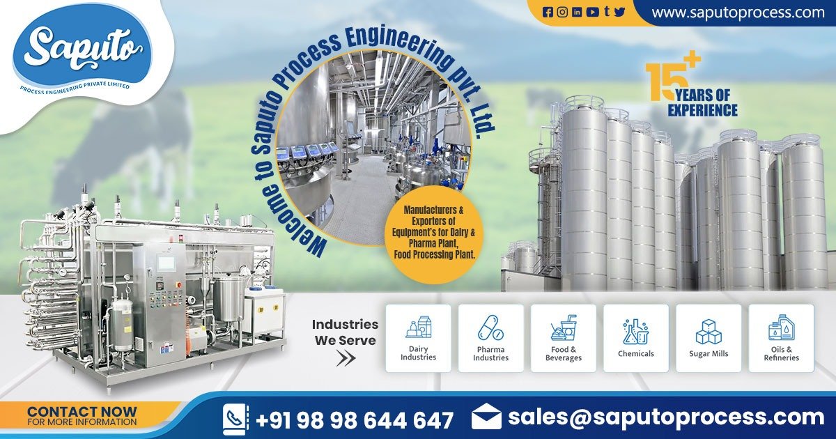 Welcome to Saputo Process Engineering Pvt. Ltd.