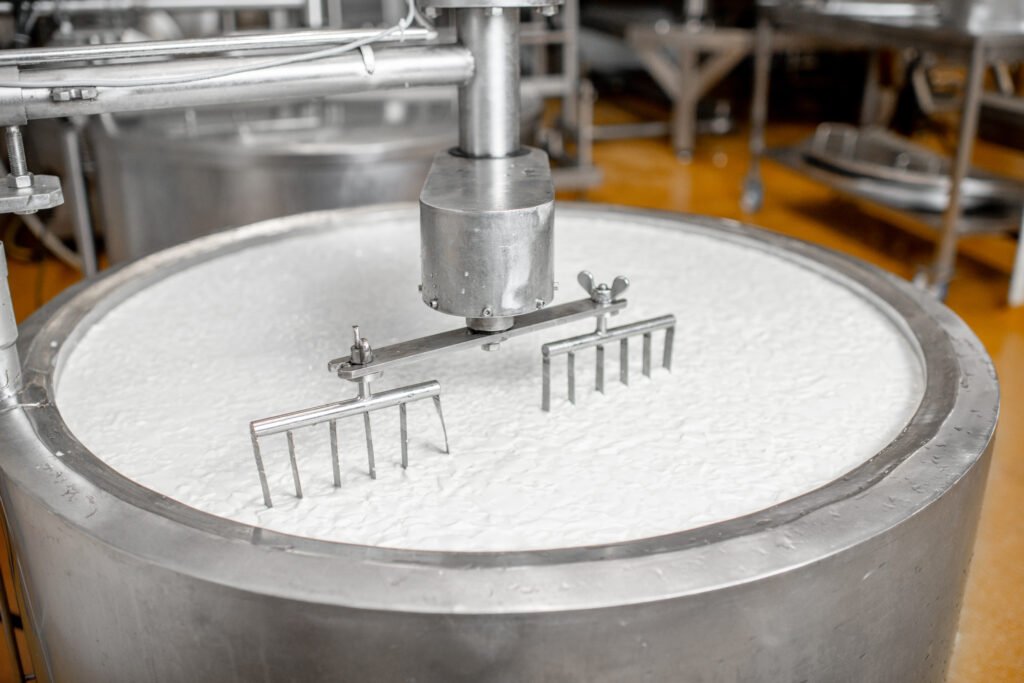 Paneer and cheese processing system