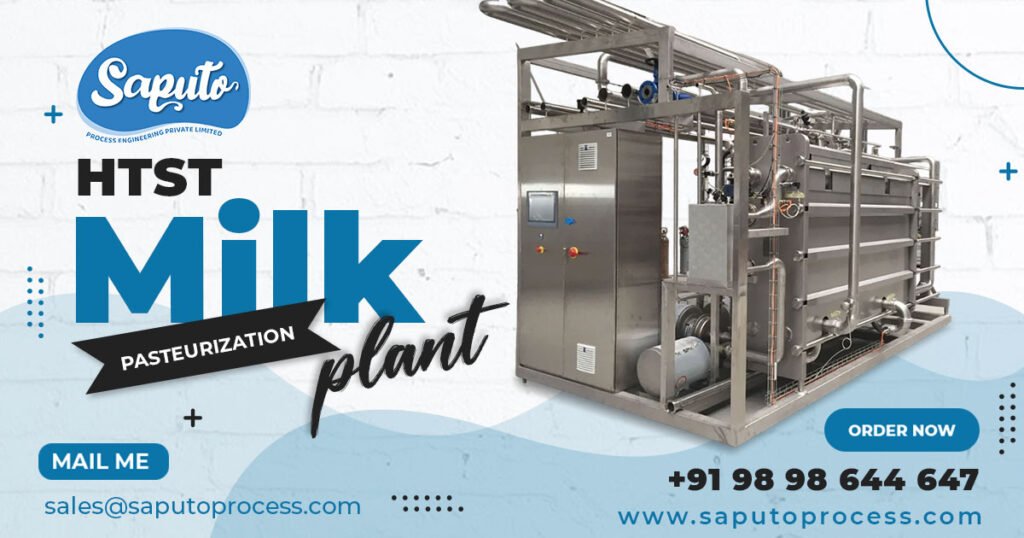 HTST Milk Pasteurization Plant in Gujarat