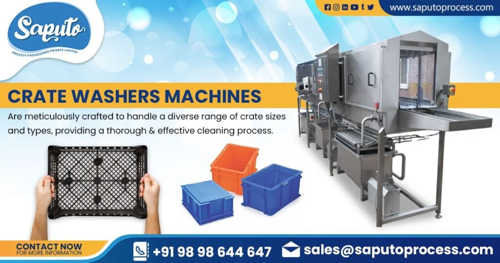 Crate Washers Machine Supplier in Gujarat