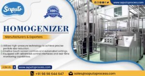 Supplier of Homogenizer in Karnataka