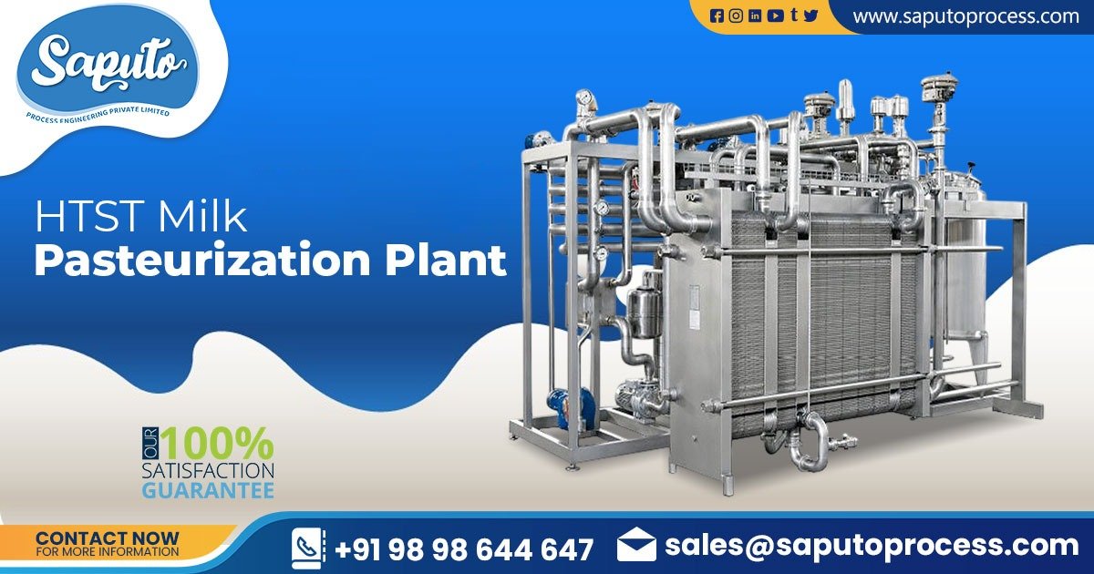 HTST Milk Pasteurization Plant in Rajasthan