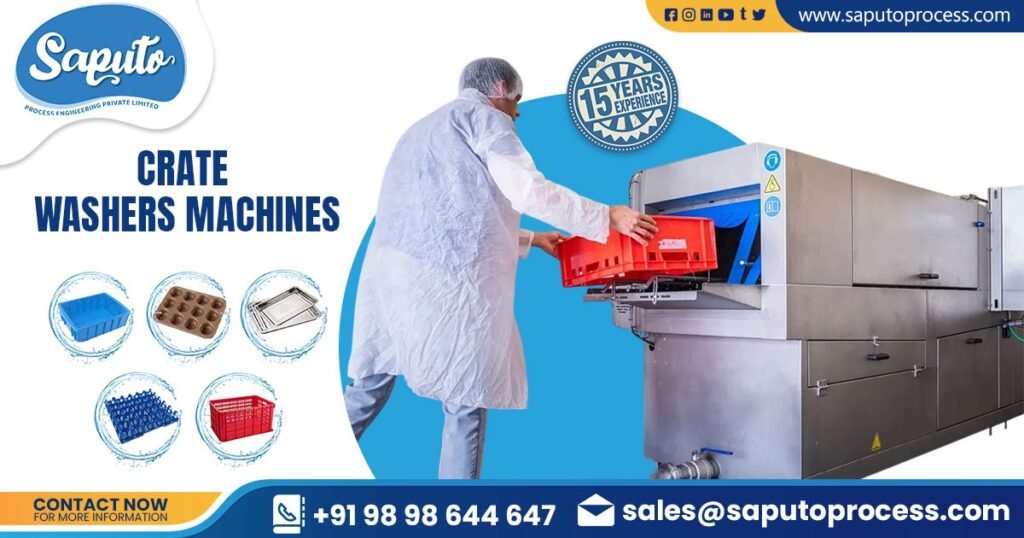 Supplier of Crate Washer Machine in Uttar Pradesh