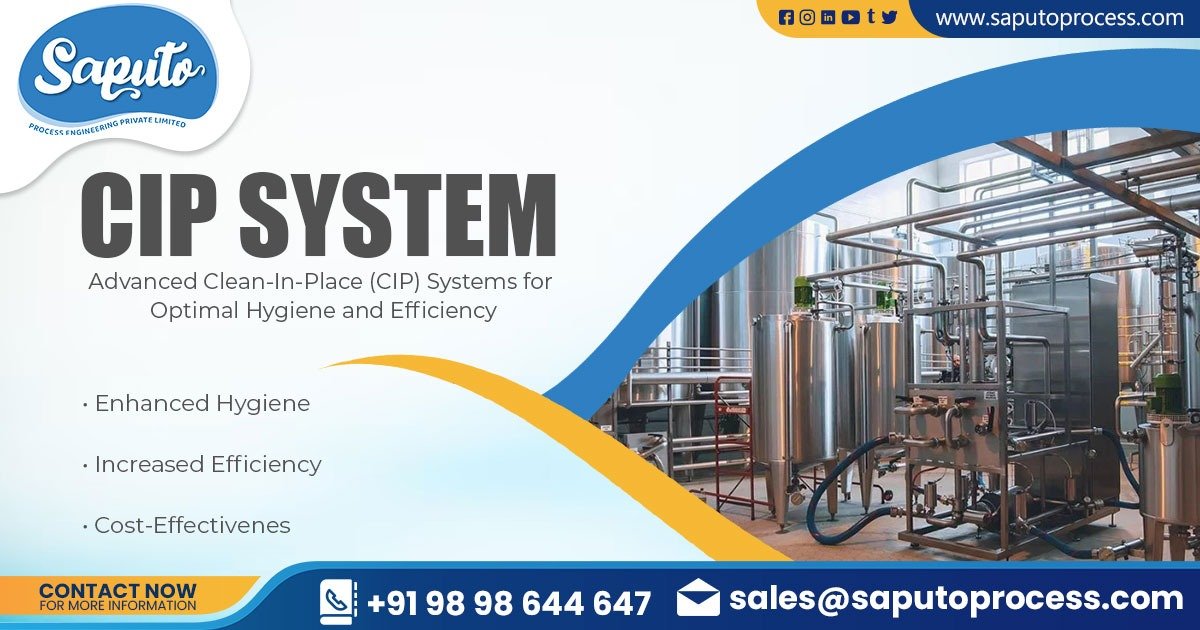 Supplier of CIP System in Tamil Nadu