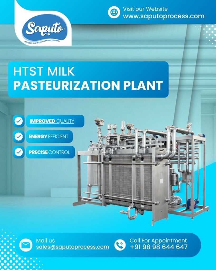 HTST Milk Pasteurization Plant in Karnataka