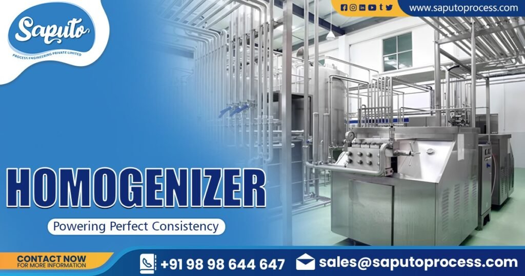 Homogenizer Supplier in Rajasthan