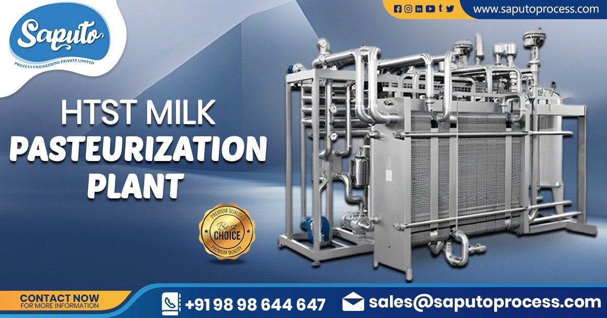 HTST Milk Pasteurization Plant in Tamil Nadu