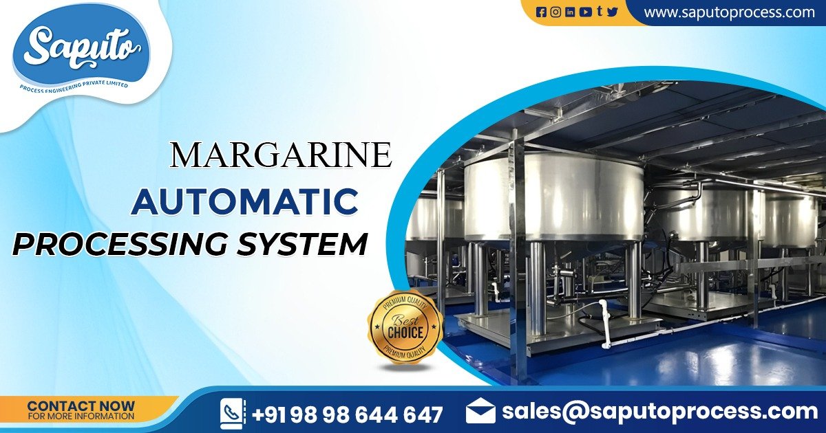 Margarine Automatic Processing Plant in Maharashtra