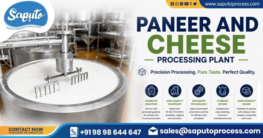 Popular Paneer and Cheese Processing System in West Bengal