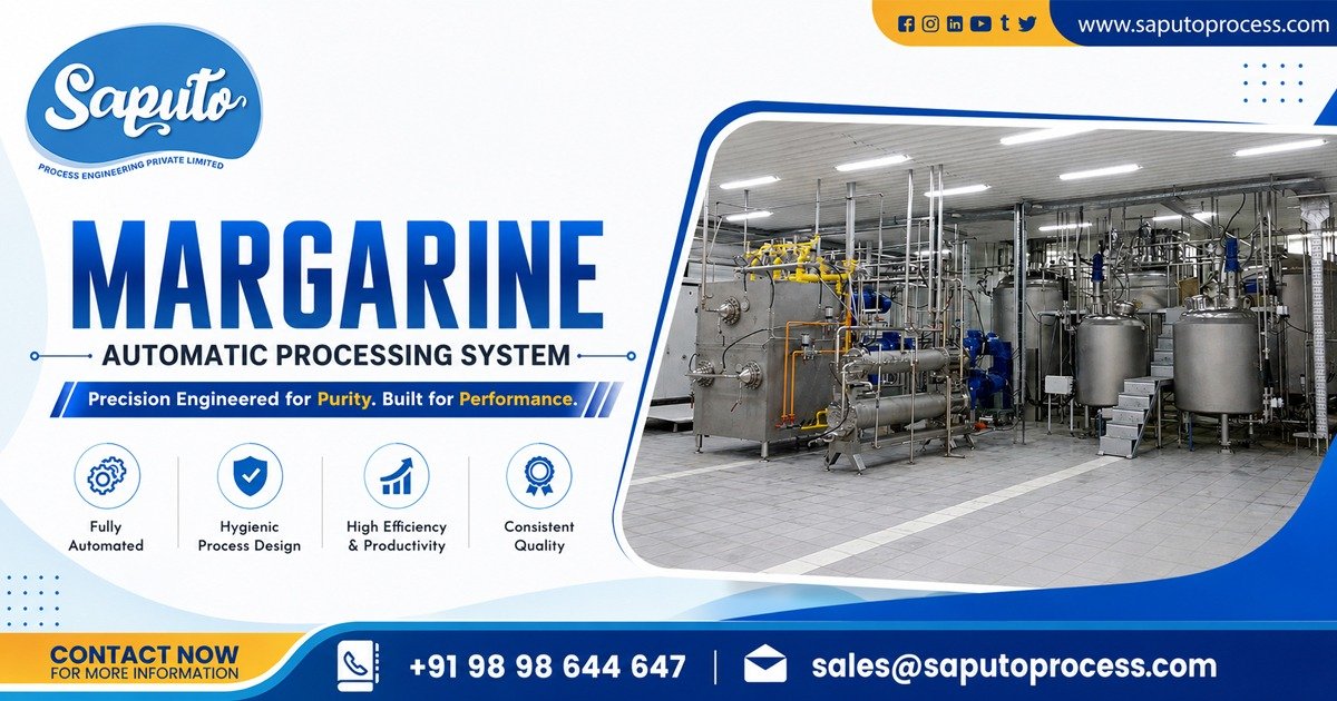 Margarine Automatic Processing Plant in Rajasthan