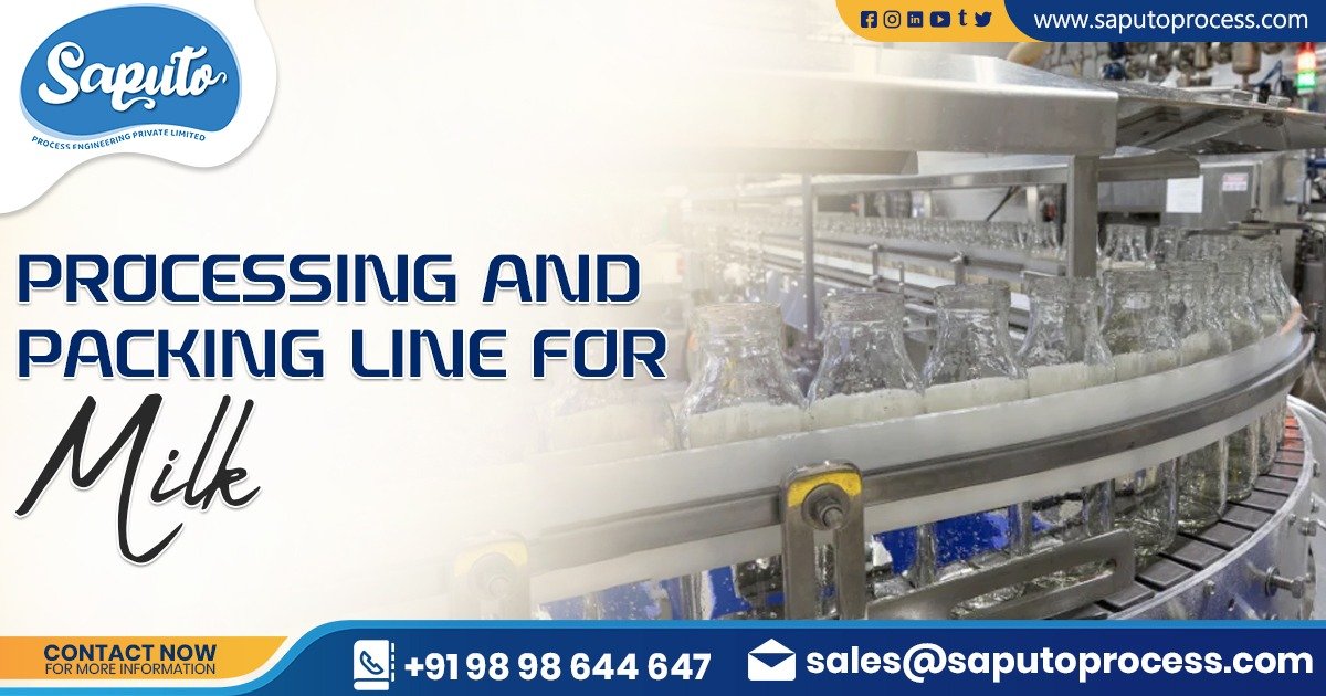 Milk Processing and Packaging Line in Punjab