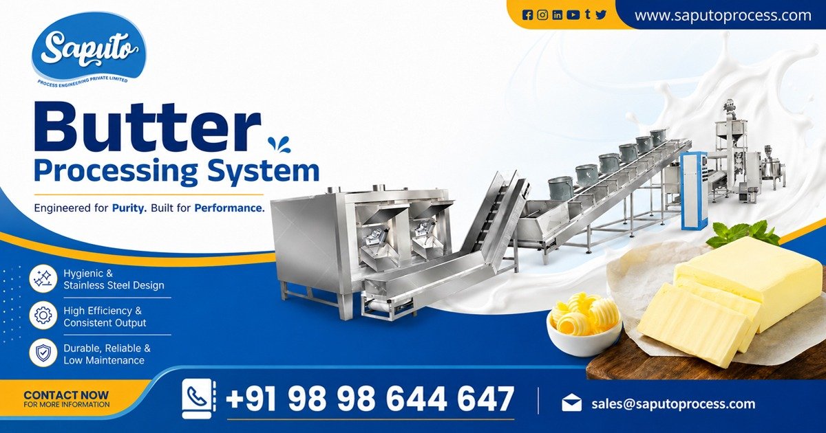 Butter Processing System in Karnataka