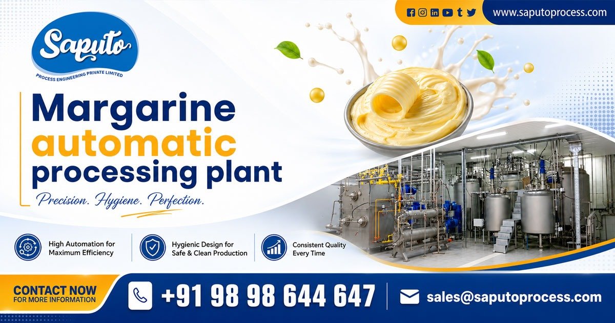 Margarine Automatic Processing System in Punjab