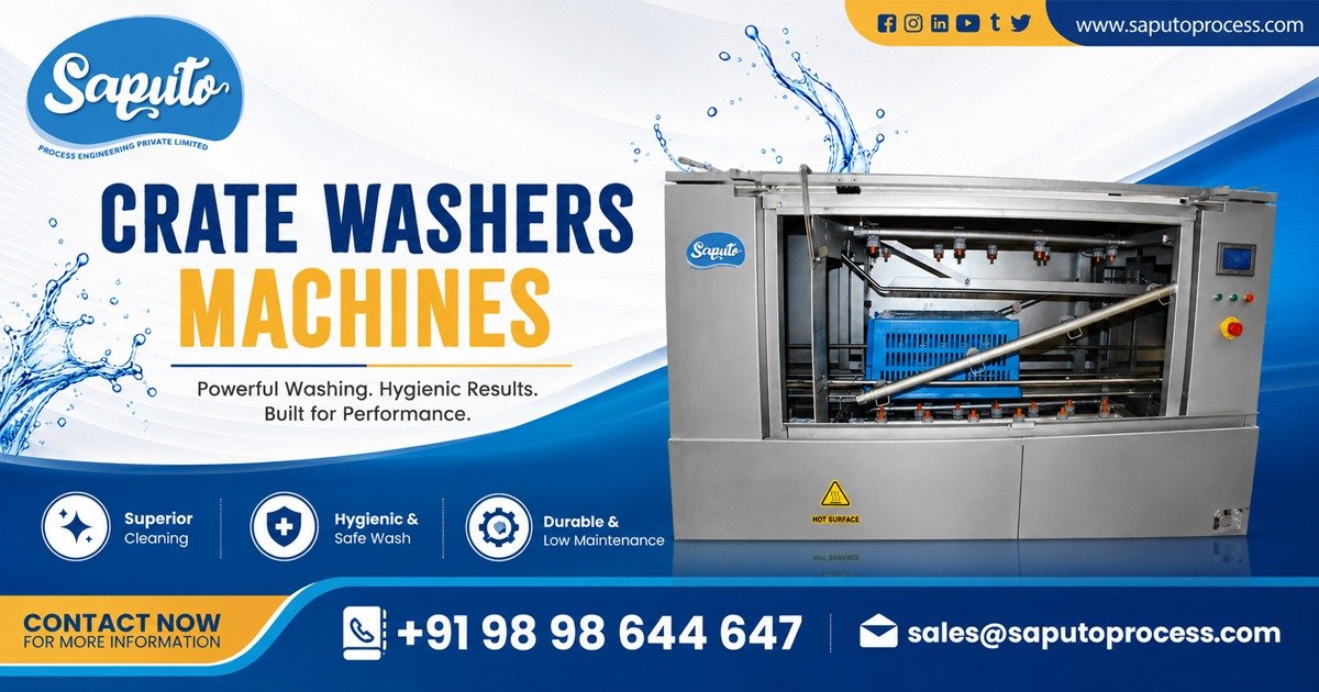 Crate Washers Machine in Rajasthan