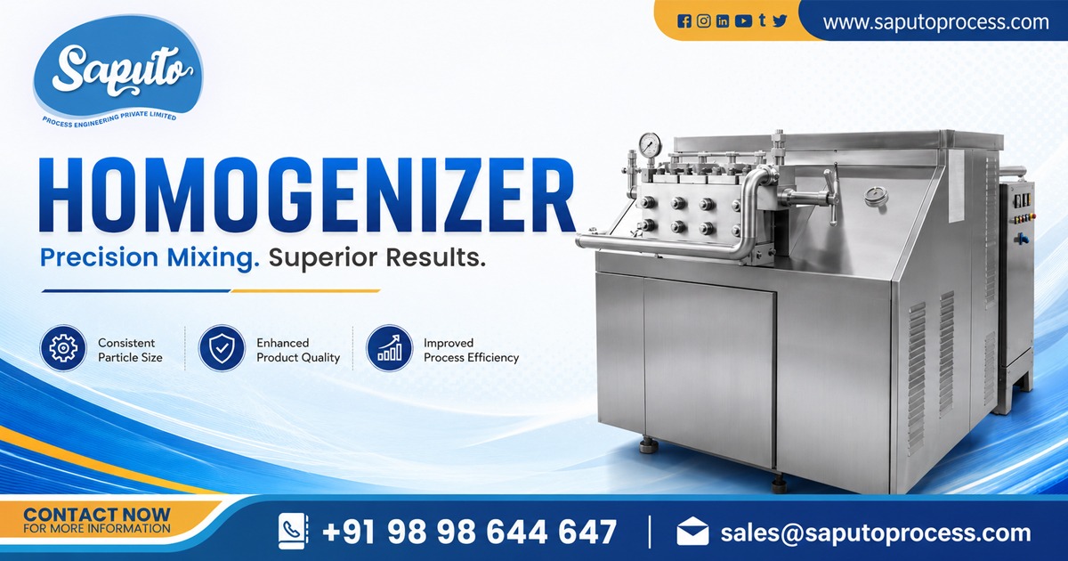 High Pressure Homogenizers in West Bengal