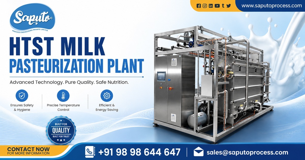 HTST Milk Pasteurization Plant in Punjab