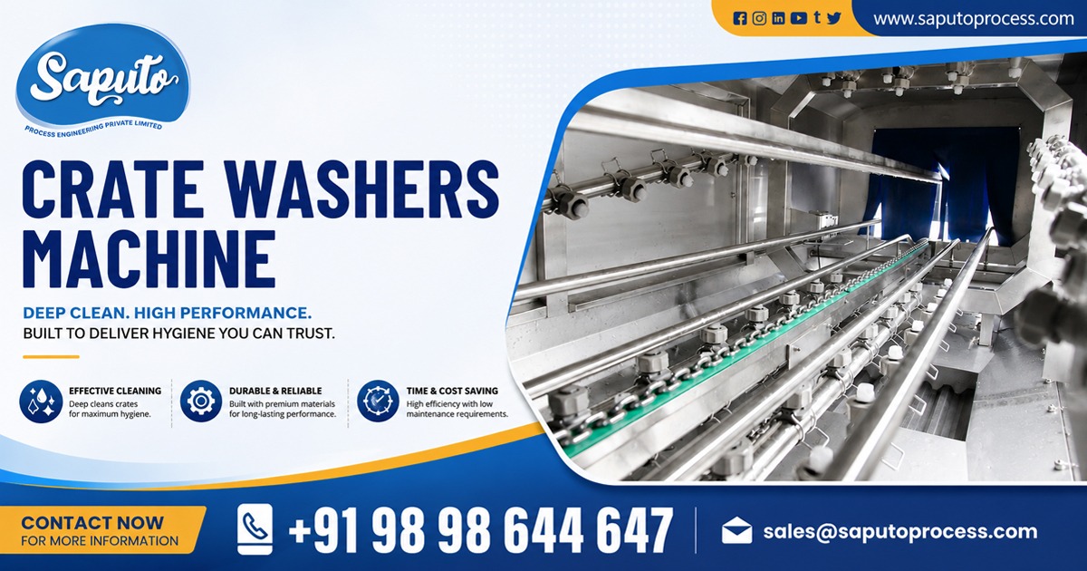 Crate Washers Machine in Maharashtra